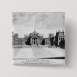 Blenheim Palace 2 Inch Square Button