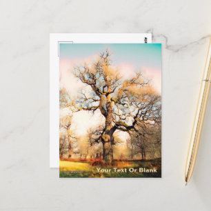 Blenheim Palace English Oak Postcard