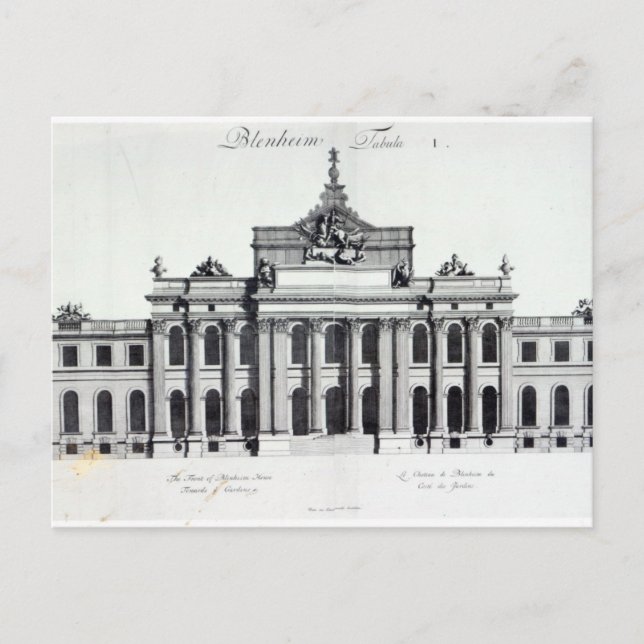 Blenheim Palace Postcard (Front)