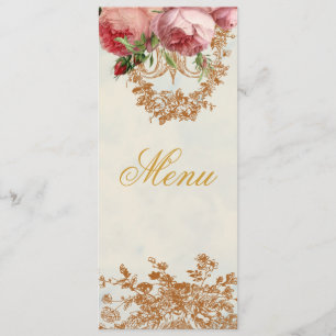 Blenheim Rose - Summer Sky - Menu