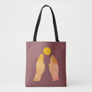 Bless and Sun Tote Bag