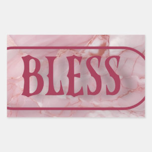  Bless Classic Round  Stickers