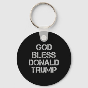 Bless Donald Trump T Shirt Keychain