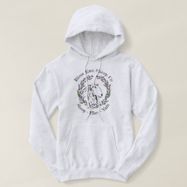 Bless Ewe Sheep Co. - Sweat - shirt à capuche de c (Design devant)