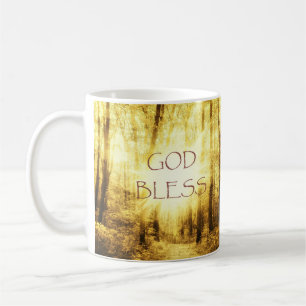 BLESS GOLD SUN MUG