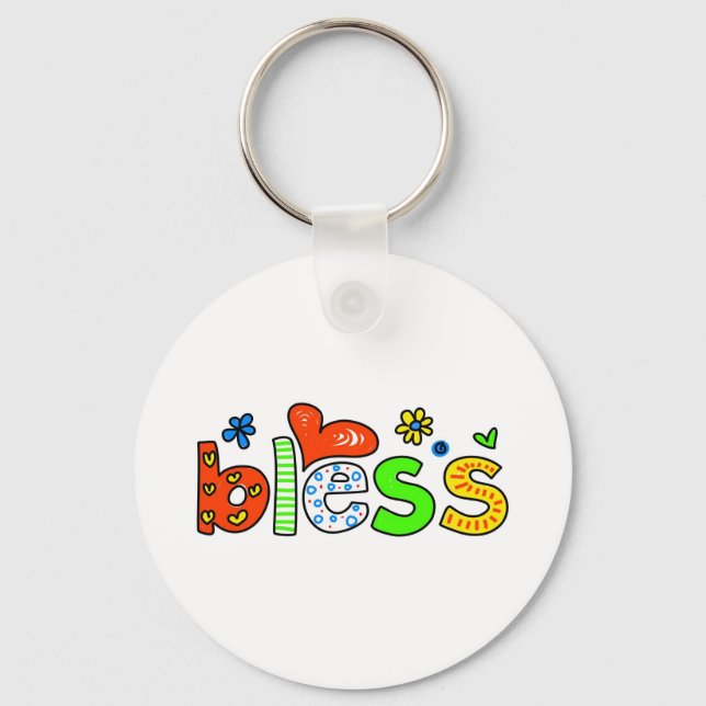 Bless Keychain (Front)