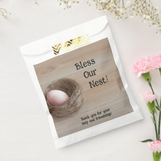 Bless Our Nest, Nesting Party Favour Bag
