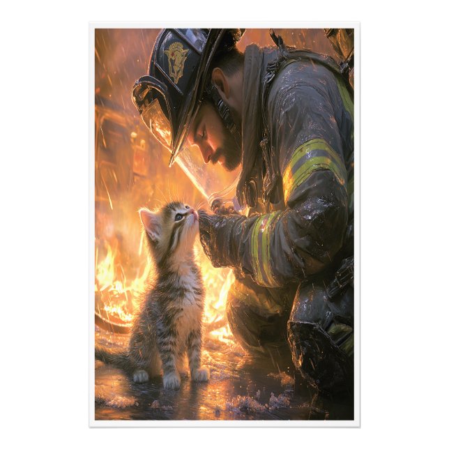 Bless the Heroes Photo Print (Front)