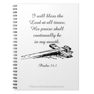 Bless The Lord Notebook