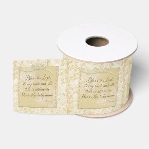 Bless the Lord O My Soul Grosgrain Ribbon