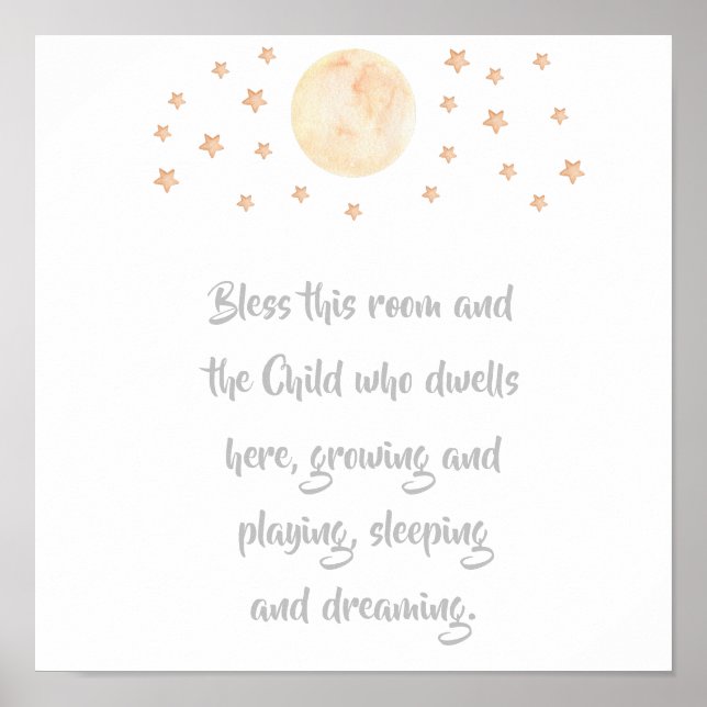 Bless this Child Print, Value Poster Paper (Matte) (Devant)