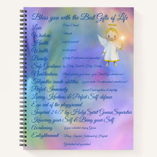Bless you with the Best Gifts of Life notebook