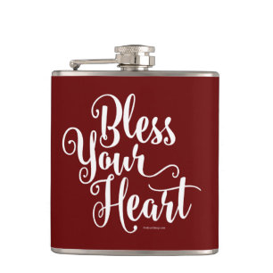 Bless Your Heart Hip Flask