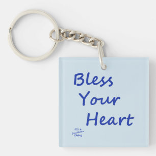 Bless Your Heart Keychain