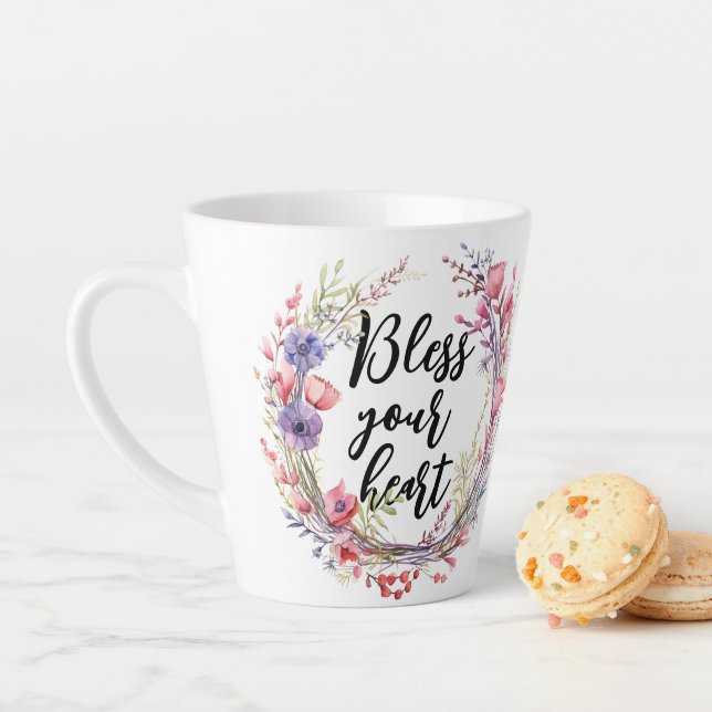 Bless Your Heart Latte Mug (In Situ)