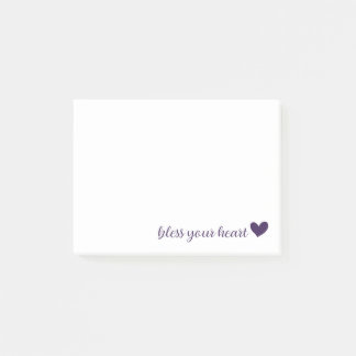 Bless Your Heart Post-it Notes