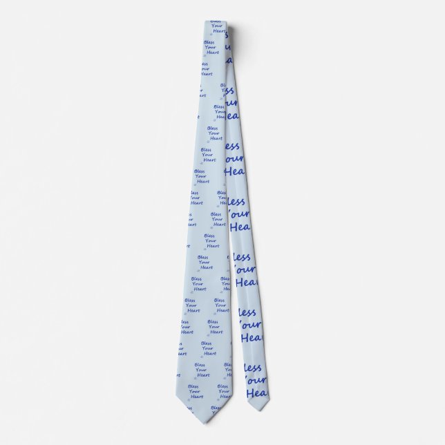 Bless Your Heart Tie (Front)
