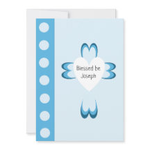 Blessé Baptême Invitations