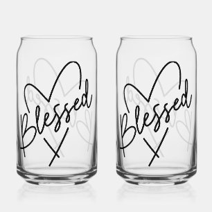 Blessé Coeur Script moderne