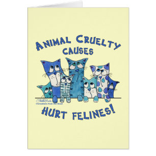 Blessé Felines Cruauté animale