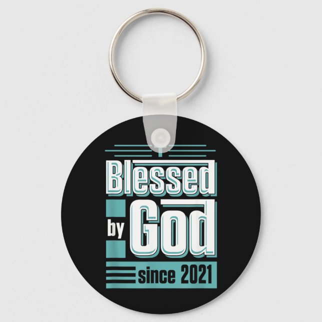 Blessed20 Keychain (Front)
