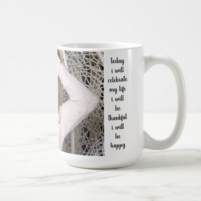 Blessed 15oz Custom Classic Photo Mug Par Zazz_it (Droite)