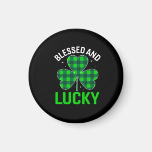 Blessed and lucky magnet