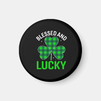 Blessed and lucky magnet
