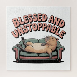 Blessed And Unstoppable Jigsaw Puzzle