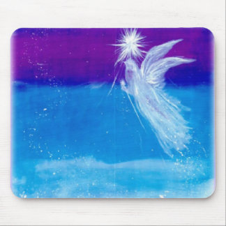 Blessed Angel of Travelers Mouse Pad