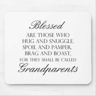 Blessed Are... Grandparents Mouse Pad