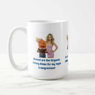 Blessed are the litigants coffee mug