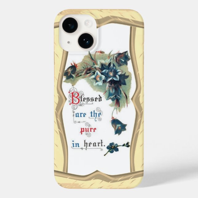 Blessed Are The Pure In Heart  Case-Mate iPhone Case (Back)