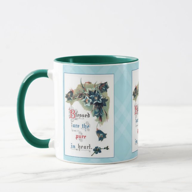 Blessed Are The Pure in Heart Mug (Left)