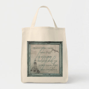 Blessed are Those Who trust in the Lord Tote Bag
