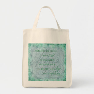 Blessed are Those Who trust in the Lord Tote Bag