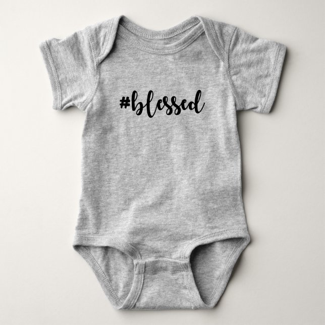 #blessed baby bodysuit (Front)