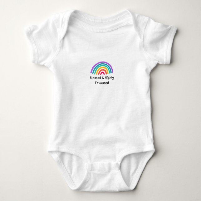 Blessed Baby Gro Bodysuit (Front)