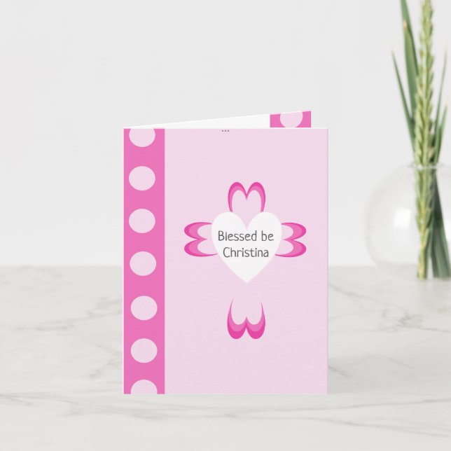 Blessed Baptism Invitations (Front)