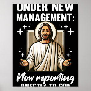 Blessed Baptism Religious Christian Under New Mana Poster