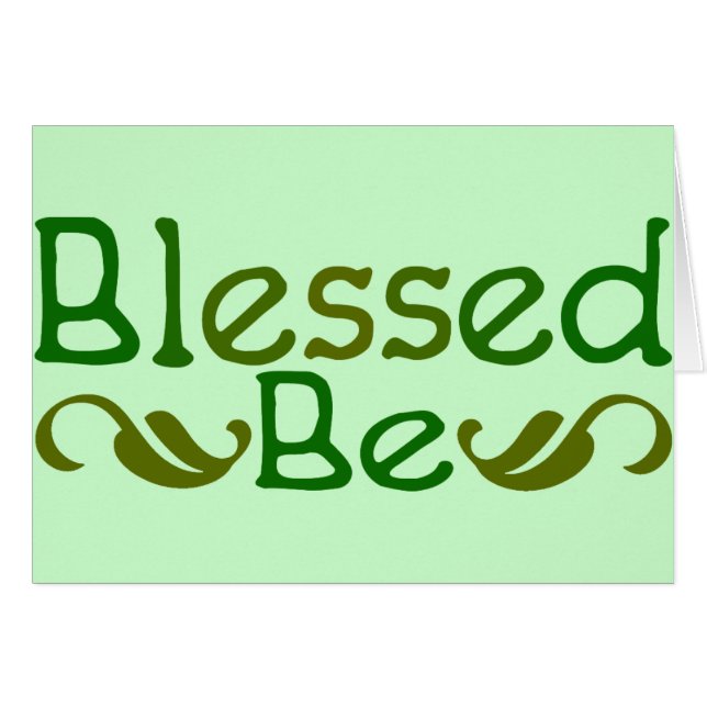 Blessed Be (Front Horizontal)