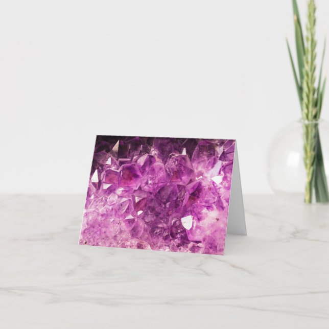 Blessed Be Amethyst Card (Front)