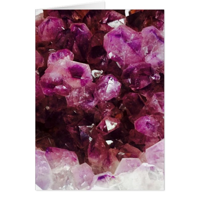 Blessed Be Amethyst Druzy Macro Photography (Front)