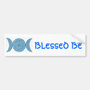 Blessed Be Bumpersticker Bumper Sticker