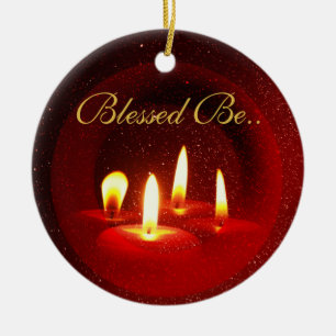 Blessed Be... Ceramic Ornament