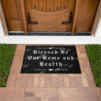 Blessed Be Home and Hearth Doormat