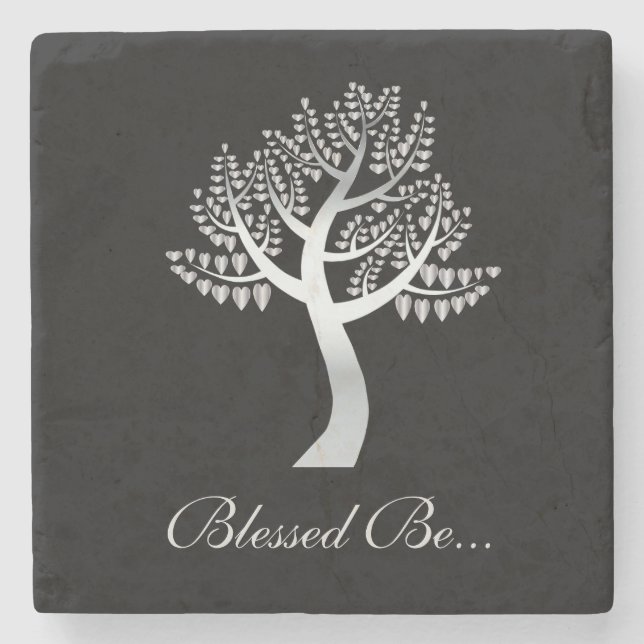 Blessed Be... Stone Coaster (Front)