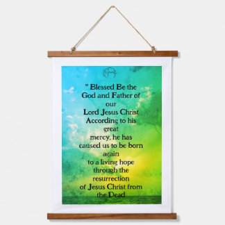blessed be the god  hanging tapestry