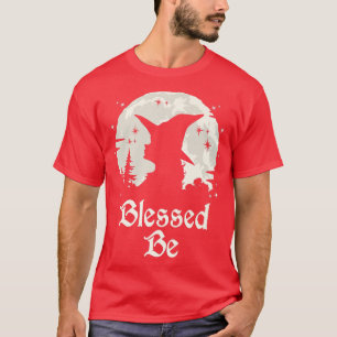 Blessed Be Witchcraft Wiccan Witch 219 T-Shirt