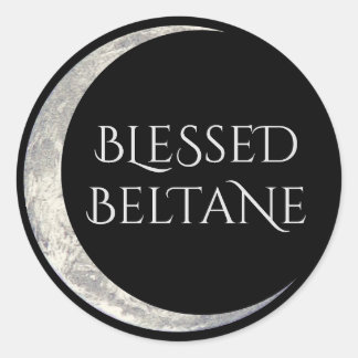 Blessed Beltane Classic Round Sticker